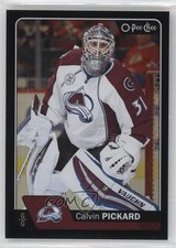 2016-17 O-Pee-Chee Black Rainbow Foil 78/100 Calvin Pickard #257 2a8
