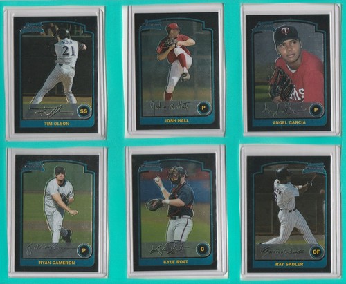 2003 Bowman Chrome Josh Hall #228 card