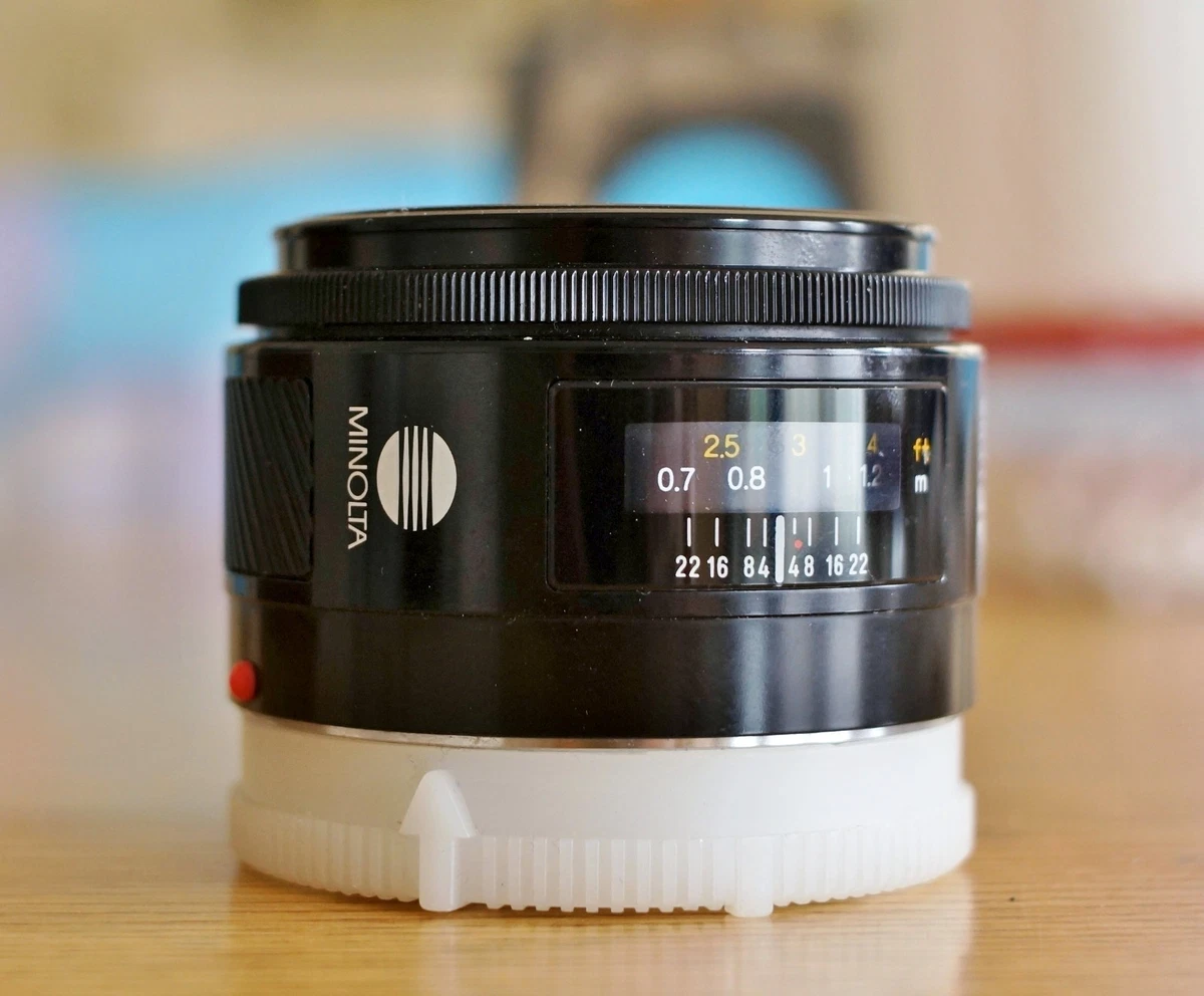 Minolta A-mount 50mm Focal Camera Lenses for sale | eBay