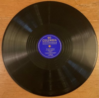 ®️ Zx Frederick Stock, Chicago Or on 78 rpm Columbia 11665-D: TOCH