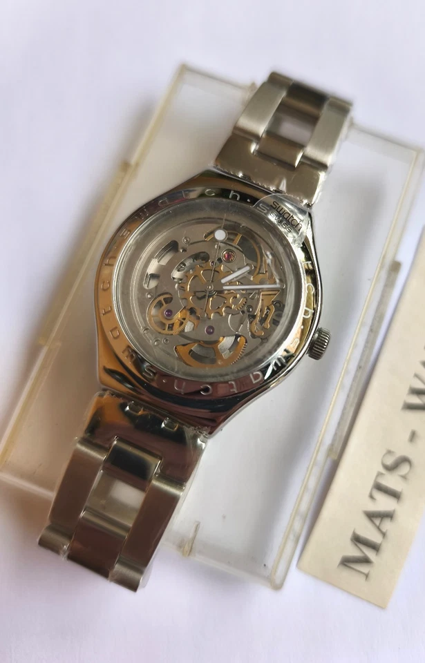 SWATCH+IRONY AUTOMATIK+YAS100 BODY & SOUL+GEHÄUSE SILBERN+NEU/NEW - Bild 2 von 4