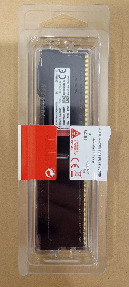 HyperX Fury 4GB (1 x 4GB) DIMM DDR4-2133 (PC4-17000) Memory (HX421C14FB8) - Image 4 of 4
