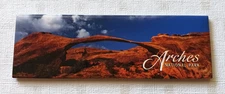Arches Natl. Park Utah, Landscape Arch Panorama Magnet, 5" x 1-5/8", Made in USA