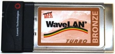 Lucent WaveLAN Bronze Turbo PCMCIA WIFI Adapter