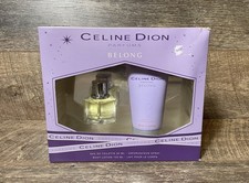 Celine Dion Belong Eau De Toilette 30ml + Body Lotion Gift Set NEW Discontinued