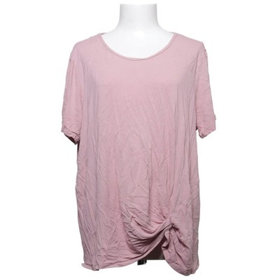 Evans, T-shirt, Größe: 46, Pink, Elasthan/Viskose, Einfarbig, Damen #JaM