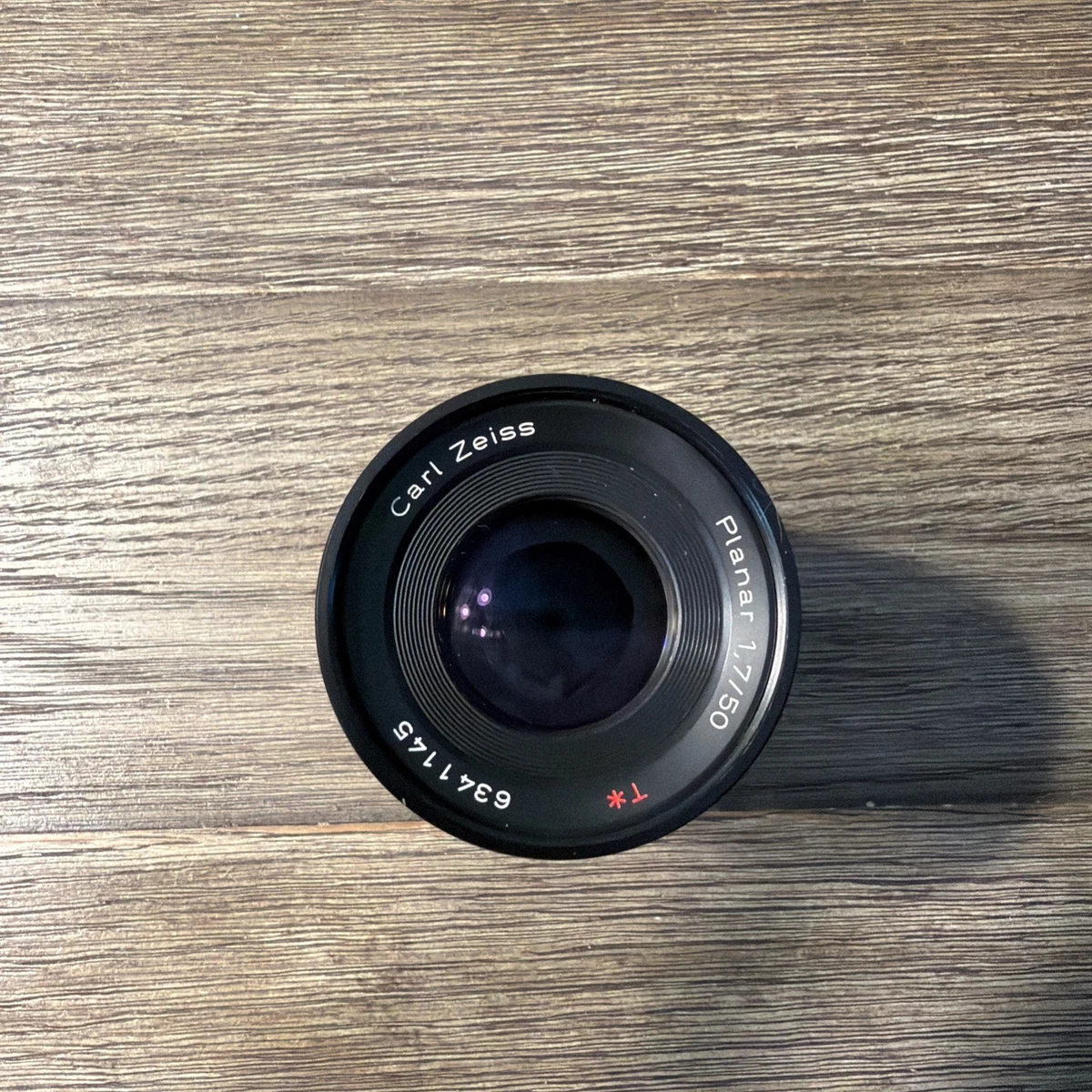 ZEISS Planar T* Camera Lenses 50mm Focal f/1.7 Maximum Aperture