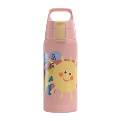 SIGG Kinder Thermoflasche Shield Sunshine Rainbows 0,5L Edelstahl