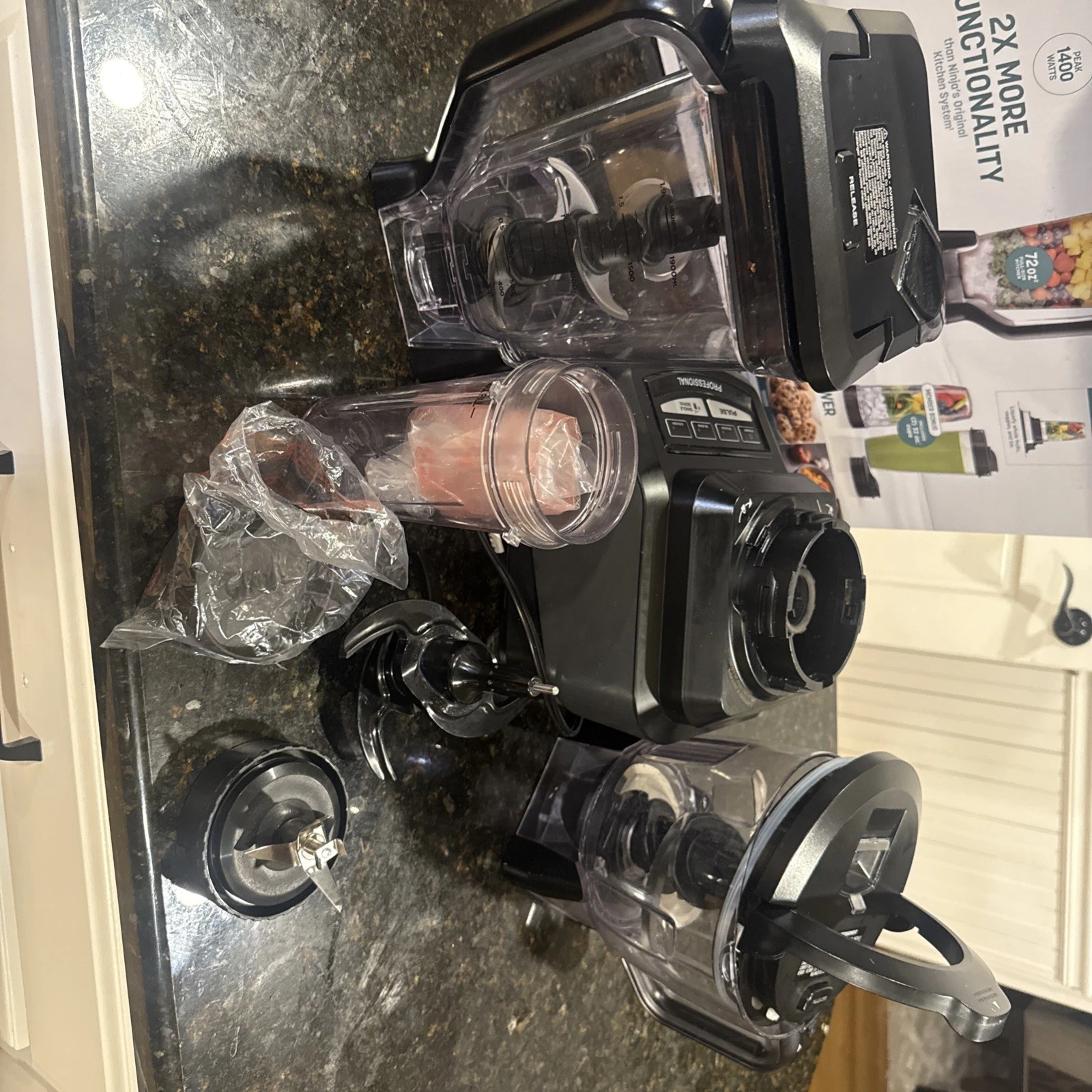 Ninja BL780WM 1200W Blender Professional Performance Power-Black -Works Perfect
Opens in a new windo