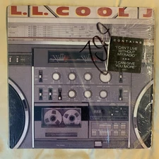 L.L. COOL J Radio Vinyl LP Record Album W/ Hype LL 1985