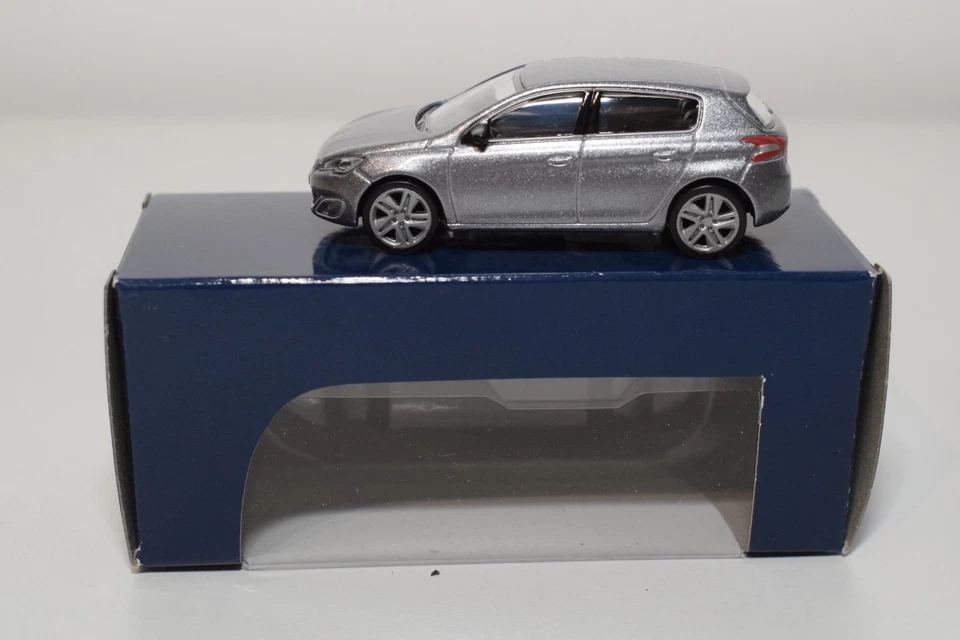 B86 1:64 3 INCH 3 INCH NOREV 314815 PEUGEOT 308 5 PORTE PORTE MET. GRIGIO MIB - Immagine 2 di 4
