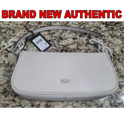 DKNY Frankie Demi Shoulder Bag PEBBLE COLOR NEW AUTHENTIC