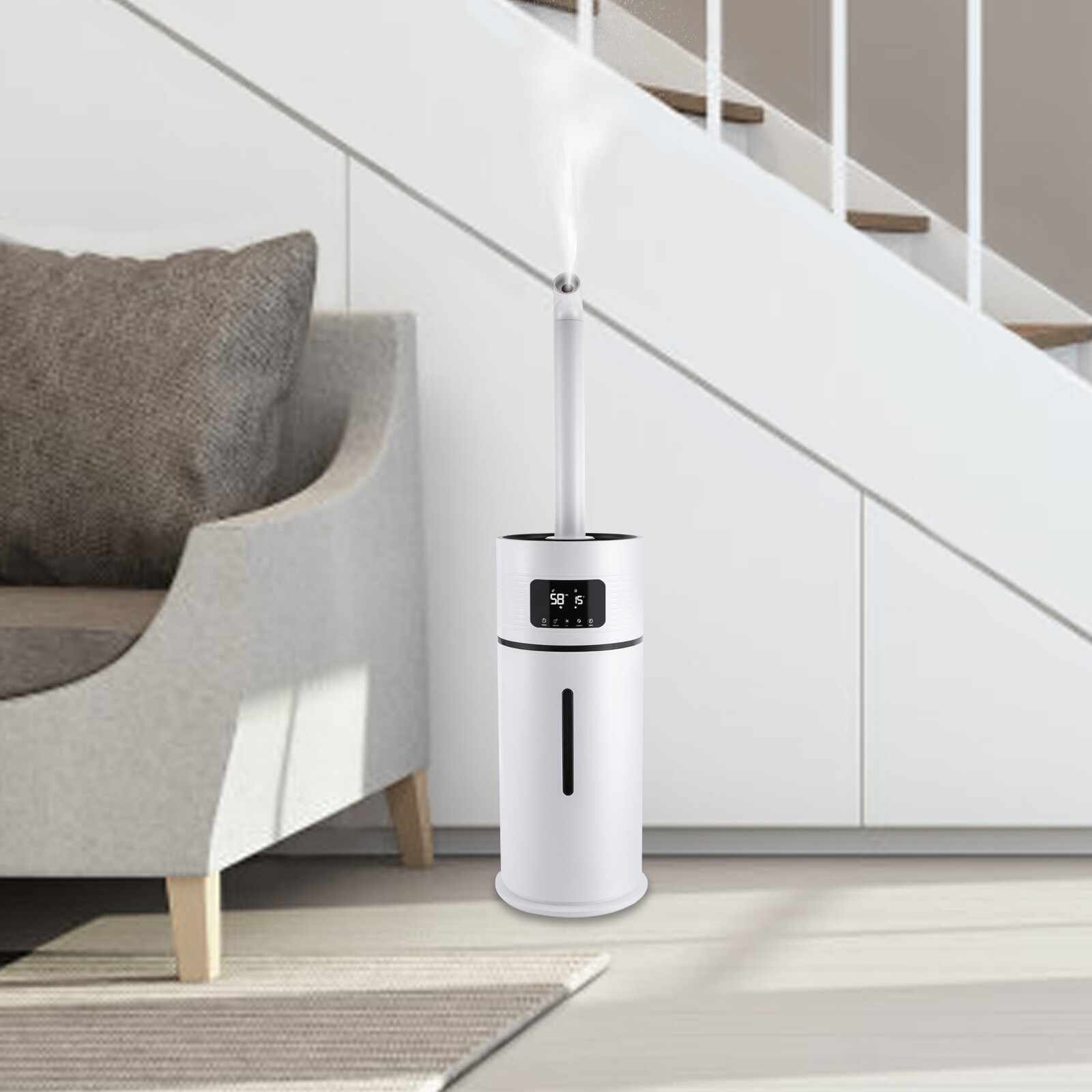 Used-Whole House Humidifier Aroma Air Purifier Large Capacity With Timing