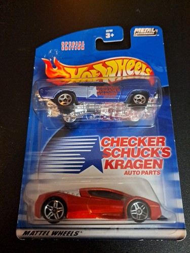 HOT WHEELS Special Edition Checker/Schuck's/Kragen Metal Collection 2 Car Promo