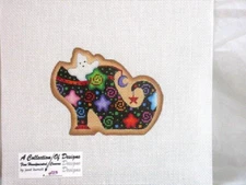 A Collection of Designs by Janet Burnett #423 Hand Painted 18 Count Mesh