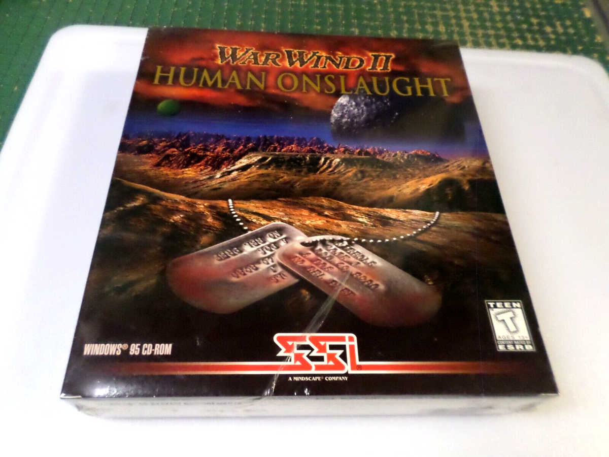 War Winds II Human Onslaught - PC CD-Rom - Mindscape 1997 - PAL - Neuf Sous Blister