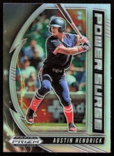 2020 Panini Prizm Draft Picks - Power Surge HOLO Austin Hendrick #PDP167