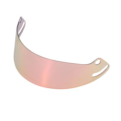 Top Stilo short visor for DES helmets - red