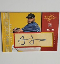 JOSH JAMES 2019 Panini Leather & Lumber Rookie Signatures Card #133 AUTO 149/149