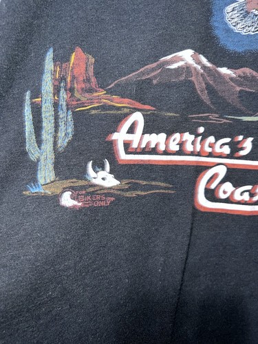 Camiseta Harley Jerzees vintage de una sola puntada años 80 hecha en EE. UU. - Imagen 4 de 4