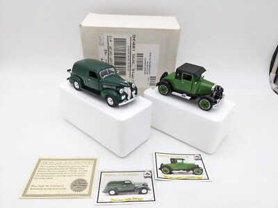 Motor Museum Mint SS-C5050A Chevy 1939 Sedan Delivery 1926 Superior V Coupe