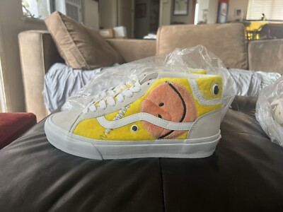 Sample NEW Vans Vault Mid Zoo Skool Unstuffed Animal Duck White Men's Size 9