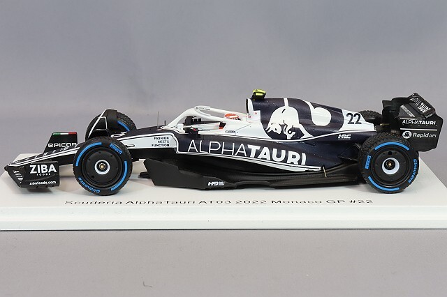 Spark SKB43049 1/43 Scuderia AlphaTauri AT03 2022 Monaco GP