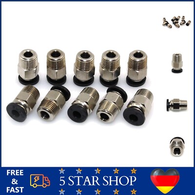 PC4-M10 Pneumatik Anschluss 10 Stk Bowden Kupplung E3D V6 Ender 3 Drucker