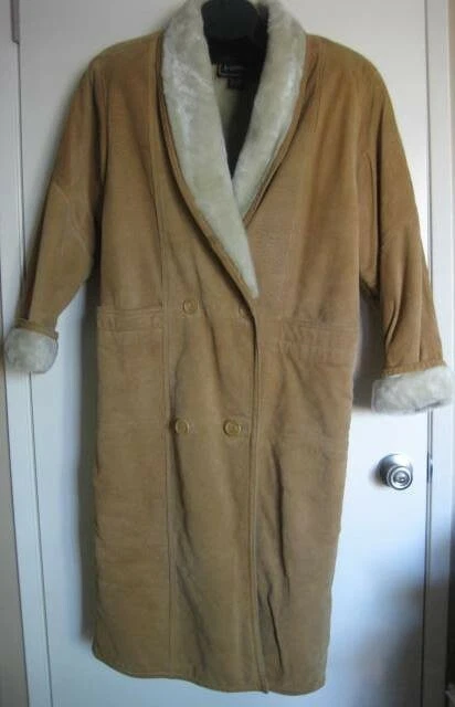 Tan winter top trench coat