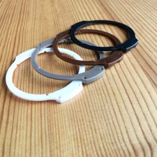 Black Plastic Inner Bezel Insert Parts for HUB Hublot Big Bang 44mm 301 Watch