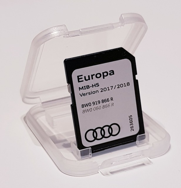Audi mib карты