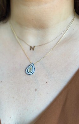 Evil Eye Sterling Silver Necklace
