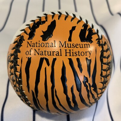 National Museum Of Natural History Tiger Souvenir Baseball Ball