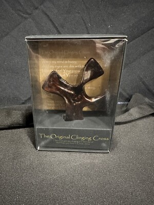 The Original Clinging Cross by Not So Plain Jane- Glossy Brown With Variations