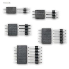 Miniuatur Steckverbinder, Mini Stecker & Buchse RM 2,54 mm, 10/20/50/100 Paar