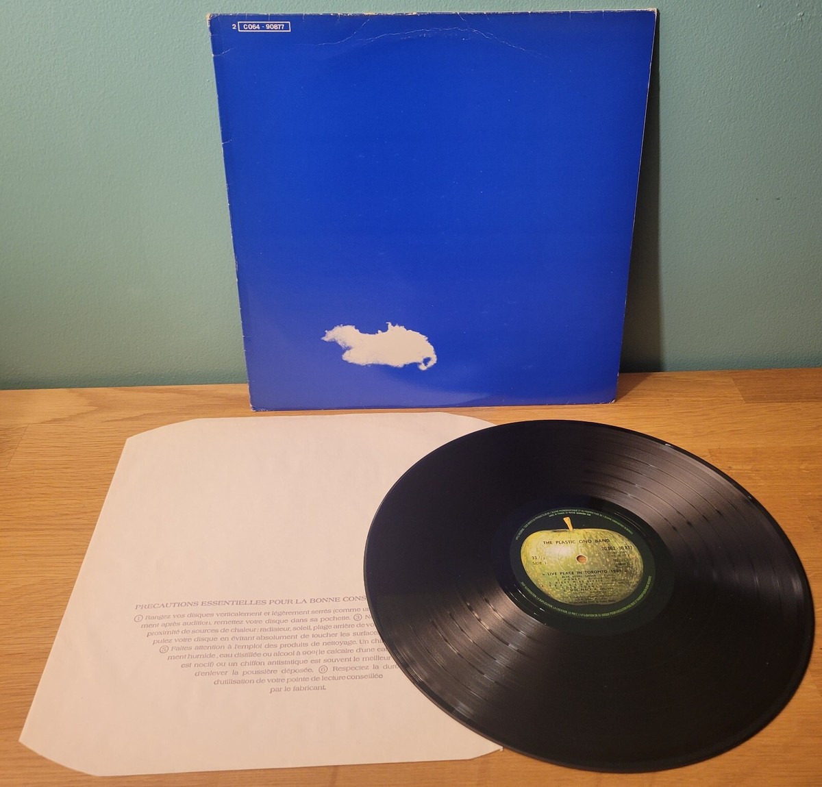 The Plastic Ono Band 1969 Live Peace In Toronto 1969 Apple French