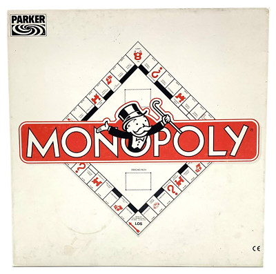 Monopoly DM D-Mark Ausgabe Parker Brettspiel  000157 Quadratische Ausgabe