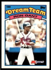 1989 Topps Kmart Dream Team #2 Ron Gant Atlanta Braves