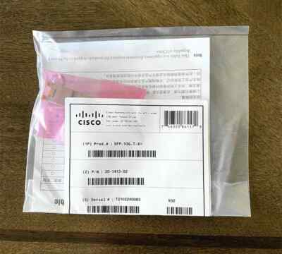 New Original Cisco SFP-10G-T-X 10 Gigabit optical power conversion module