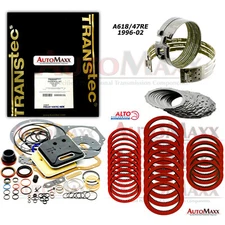 A618 47RE 1996-02 Transmission Kit Alto Red and Kevlr Bands BorgWarner Transtec