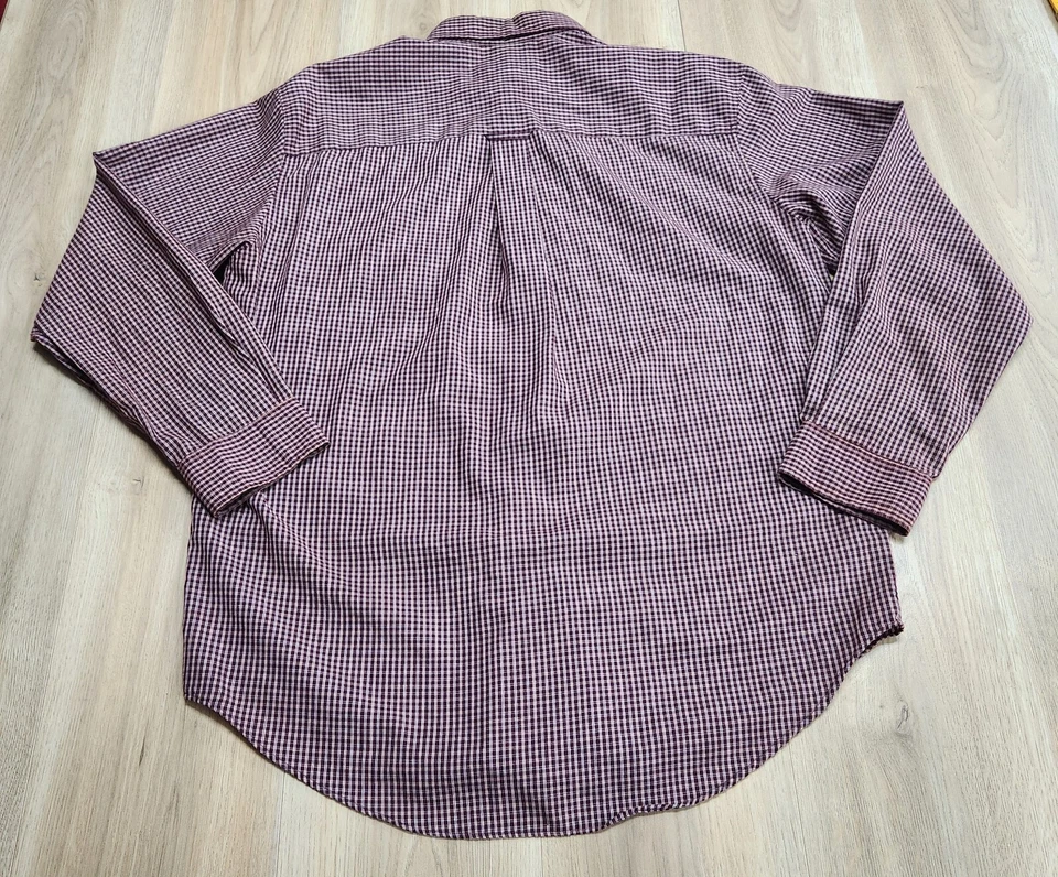 Camisa con botones Consensus Sportswear para hombre talla mediana, manga larga, sin arrugas Foto 2 de 4