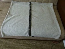 Women’s Infinity Scarf Wrap Heathered Snaps Black / Light Grey Size 24”ˣ54”