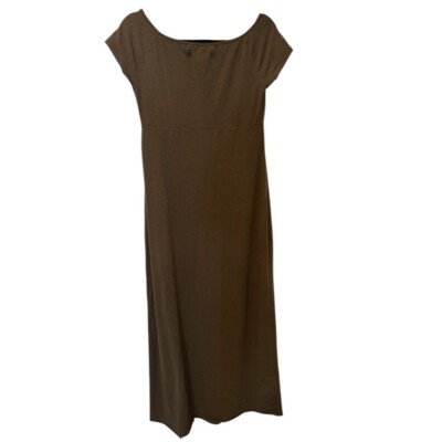 FP Beach olive green maxi dress size medium | eBay