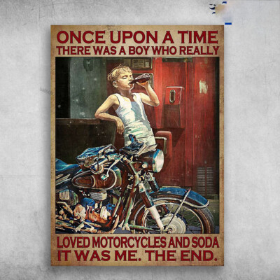 Motorcycle And Soda Boy - Once Upon A Time, There Was A Boy, Who Really Loved...