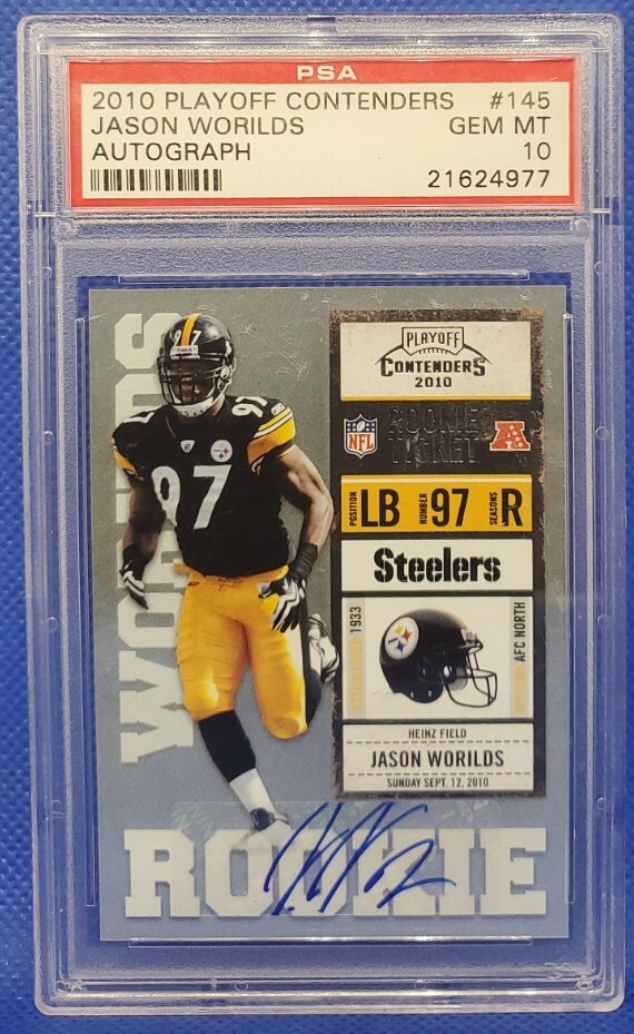 Jason Worilds Playoff Contenders #145 Autograph