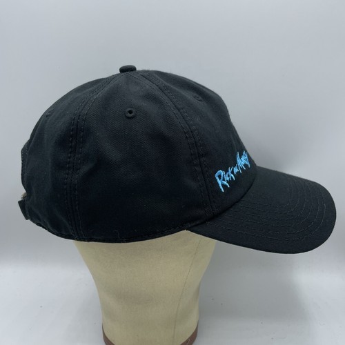 Rick And Morty Shleemies Hat Bioworld Strapback Black Baseball Dad Cap Official - Bild 7 von 13