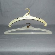 Set of 2 Vintage Samsonite Plastic Folding Travel Clothes Hangers