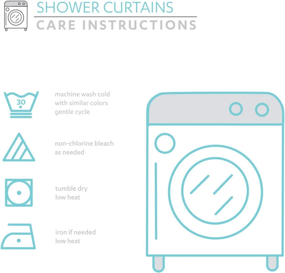 Rowley Birds Shower Curtain, 72” W x 72” L, Blush & Gray - Colorful Floral - Image 4 of 4