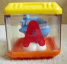 Fisher Price Peek A Block LETTER A airplane Replacement Block Alphabet ABCs L