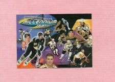 Les Binkley, Pgh Penguins, Signed Millennium Team Card, 2010 Medallions, Clean